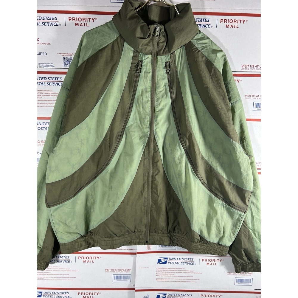 PUMA x KidSuper Windbreaker Men's XL Dusty Green Collab Jacket Sport Art Street‎